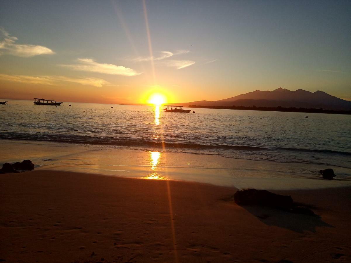 Cnunk Bungalow Ilhas Gili Exterior foto